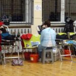 17.12.2020. Sędziszów. Akcja honorowego krwiodawstwa / Ewa Pociejowska-Gawęda / Radio Kielce