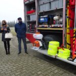 21.12.2020. Potok Wielki. Nowe wyposażenie wozu bojowego OSP Potok Wielki / Ewa Pociejowska-Gawęda / Radio Kielce