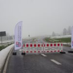 11.12.2020. Czałczyn gmina Łopuszno. Otwarcie obwodnicy w ciągu wyremontowanej drogi Łopuszno - Radoszyce / Michał Kita / Radio Kielce