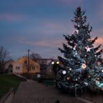Zawichost. Choinka na Rynku / Ewelina Ura-Kamińska / UM w Zawichoście
