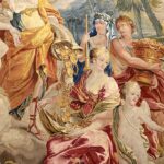 11.12.2020 Kielce. Tapiserie w Dawnym Pałacu Biskupów Krakowskich / Muzeum Narodowe w Kielcach