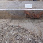 26.12.2020 Gołoszyce. Palenisko z okresu rzymskiego / Anna Oleszek