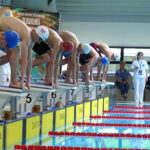 Pływanie,  zawodnicy przygotowujący się do startu / Krzysztof Świderski / Polski Związek Pływacki