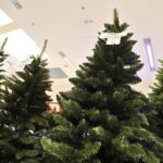 20.12.2020. Kielce. Pasaż Świętokrzyski. Sztuczne choinki / Jarosław Kubalski / Radio Kielce