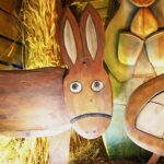 20.12.2020. Wolica-Tokarnia. Szopka bożonarodzeniowa w sanktuarium Maksymiliana Marii Kolbego / Jarosław Kubalski / Radio Kielce