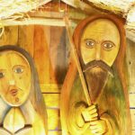 20.12.2020. Wolica-Tokarnia. Szopka bożonarodzeniowa w sanktuarium Maksymiliana Marii Kolbego / Jarosław Kubalski / Radio Kielce