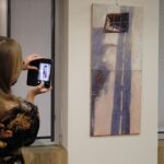 10.12.2020 Kielce. Wystawa prac Lucyny Gozdek „W przestrzeni II” / Jarosław Kubalski / Radio Kielce