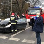 05.12.2020 Kielce. Wypadek na ulicy Jesionowej / Wiktor Taszłow / Radio Kielce