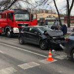 05.12.2020 Kielce. Wypadek na ulicy Jesionowej / Wiktor Taszłow / Radio Kielce