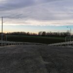 04.12.2020. Nowy Korczyn. Most przez Wisłę łączący województwa świętokrzyskie i małopolskie / Marta Gajda / Radio Kielce