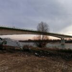 04.12.2020. Nowy Korczyn. Most przez Wisłę łączący województwa świętokrzyskie i małopolskie / Marta Gajda / Radio Kielce