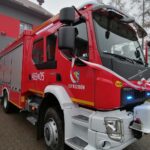 11.12.2020. Kozubów. Przekazanie nowego wozu ratowniczo-gaśniczego / Marta Gajda / Radio Kielce