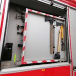 11.12.2020. Kozubów. Przekazanie nowego wozu ratowniczo-gaśniczego / Marta Gajda / Radio Kielce