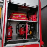 11.12.2020. Kozubów. Przekazanie nowego wozu ratowniczo-gaśniczego / Marta Gajda / Radio Kielce