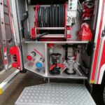 11.12.2020. Kozubów. Przekazanie nowego wozu ratowniczo-gaśniczego / Marta Gajda / Radio Kielce