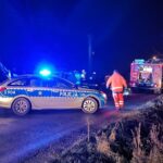 12.12.2020. Skorków. Potrącenie pieszego / Piotr Kwaśniewski / Radio Kielce