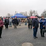 14.12.2020 Kazimierza Wielka. Otwarcie targowiska po rewitalizacji / Marta Gajda / Radio Kielce