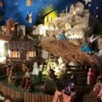 26.12.2020. Imbramowice. Klasztor Sióstr Norbertanek Sanktuarium Męki Pańskiej. Ruchoma szopka / Marta Gajda / Radio Kielce