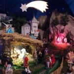 26.12.2020. Imbramowice. Klasztor Sióstr Norbertanek Sanktuarium Męki Pańskiej. Ruchoma szopka / Marta Gajda / Radio Kielce