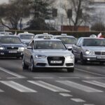 15.12.2020 Kielce. Protest taksówkarzy / Jarosław Kubalski / Radio Kielce