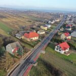 15.12.2020 Kostomłoty Drugie. Wyremontowana droga powiatowa Laskowa / Jarosław Kubalski / Radio Kielce