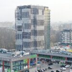 18.2020 Kielce. Wieżowiec Plaza Tower / Jarosław Kubalski / Radio Kielce