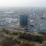 18.2020 Kielce. Wieżowiec Plaza Tower / Jarosław Kubalski / Radio Kielce