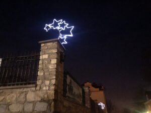 04.12.2020 Sandomierz. Świąteczne iluminacje / Grażyna Szlęzak-Wójcik / Radio Kielce