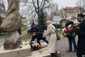 13.12.2020. Sandomierz. Obchody 39. rocznicy wprowadzenia stanu wojennego w Polsce / Grażyna-Szlęzak-Wójcik / Radio Kielce