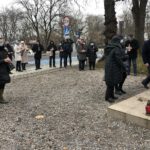 13.12.2020. Sandomierz. Obchody 39. rocznicy wprowadzenia stanu wojennego w Polsce. Na zdjęciu (pierwszy z lewej): Marek Kwitek - poseł PiS / Grażyna-Szlęzak-Wójcik / Radio Kielce