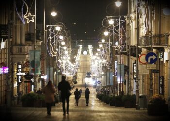 Blask świątecznych ozdób