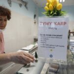 20.12.2020 Kielce. Sklep rybny przy ulicy Dużej / Jarosław Kubalski / Radio Kielce