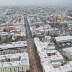 26.12.2020 Kielce. Widok na miasto. Zima. Spadł śnieg / Jarosław Kubalski / Radio Kielce