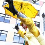 06.12.2020 Kielce. Świętokrzyskie Centrum Pediatrii. Mikołajki. Małych pacjentów odwiedzili aktorzy Teatru Lalki i Aktora "Kubuś" / Jarosław Kubalski / Radio Kielce