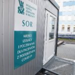 06.12.2020 Kielce. Wojewódzki Szpital Zespolony. Izolatki przy SOR / Jarosław Kubalski / Radio Kielce