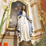 12.12.2020 Święty Krzyż. Figura Matki Boskiej w Kaplicy Oleśnickich / Jarosław Kubalski / Radio Kielce