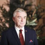 11.12.2020. Święty Krzyż. Próba do koncertu kolęd. Marszałek Andrzej Bętkowski. Na zdjęciu: Andrzej Bętkowski - marszałek województwa świętokrzyskiego / Jarosław Kubalski / Radio Kielce