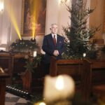 11.12.2020. Święty Krzyż. Próba do koncertu kolęd. Na zdjęciu: Andrzej Bętkowski - marszałek województwa świętokrzyskiego / Jarosław Kubalski / Radio Kielce