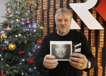 17.12.2020 Radio Kielce. Krzysztof Cugowski / Jarosław Kubalski / Radio Kielce