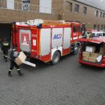 18.12.2020 Kielce. Starostwo Powiatowe. Przekazanie środków ochrony osobistej dla straży pożarnej / Jarosław Kubalski / Radio Kielce