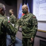 Zegrze. Promocja na pierwszy stopień oficerski / DWOT