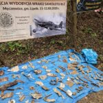 Męczennice. Prace wydobywcze wraku samolotu IŁ-2 / Emilia Sitarska / Radio Kielce