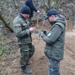 11.12.2020 Męczennice. Wydobycie wraku samolotu IŁ-2 / Emilia Sitarska / Radio Kielce