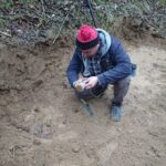 11.12.2020 Męczennice. Wydobycie wraku samolotu IŁ-2 / Emilia Sitarska / Radio Kielce