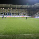 02.12.2020. Gdynia. Stan murawy uniemożliwił rozegranie meczu Arka - Korona / Krzysztof Bujnowicz / Radio Kielce