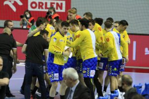 13.12.2020 Płock. Mecz 13. kolejki PGNiG Superligi Łomża Vive Kielce - Orlen Wisła Płock / Krzysztof Bujnowicz / Radio Kielce