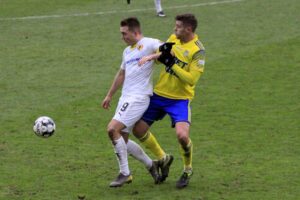 03.12.2020. Gdynia. 15. kolejka Fortuna 1 Ligi: Arka Gdynia - Korona Kielce / Krzysztof Bujnowicz / Radio Kielce