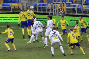 03.12.2020. Gdynia. 15. kolejka Fortuna 1 Ligi: Arka Gdynia - Korona Kielce / Krzysztof Bujnowicz / Radio Kielce