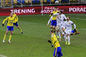 03.12.2020. Gdynia. 15. kolejka Fortuna 1 Ligi: Arka Gdynia - Korona Kielce / Krzysztof Bujnowicz / Radio Kielce