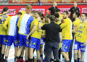 13.12.2020 Płock. Mecz 13. kolejki PGNiG Superligi Łomża Vive Kielce - Orlen Wisła Płock / Krzysztof Bujnowicz / Radio Kielce